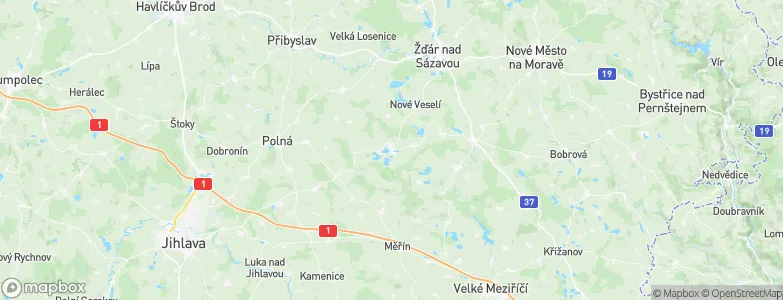 Bohdalov, Czechia Map