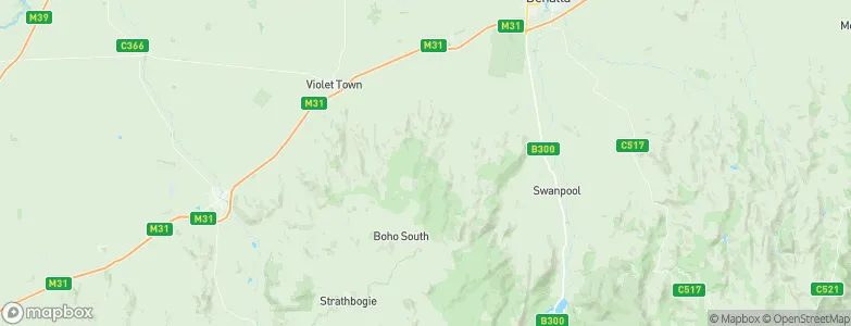 Boho, Australia Map