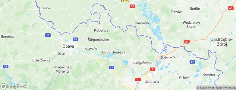 Bohuslavice, Czechia Map