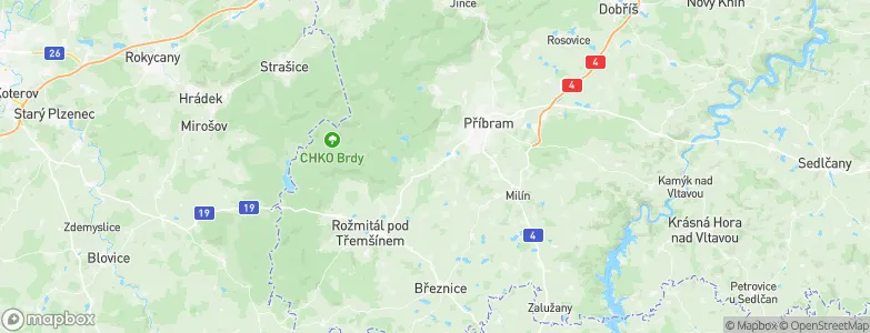 Bohutín, Czechia Map