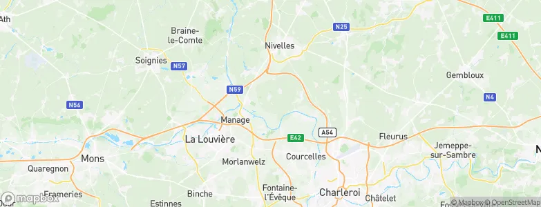 Bois de Nauwe, Belgium Map