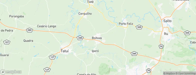 Boituva, Brazil Map