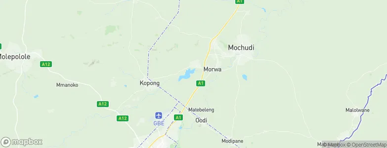 Bokaa, Botswana Map