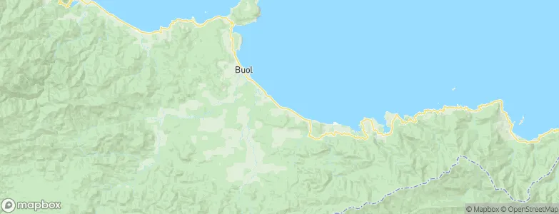 Bokat, Indonesia Map