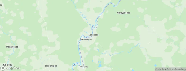 Bol'shaya Sandogora, Russia Map