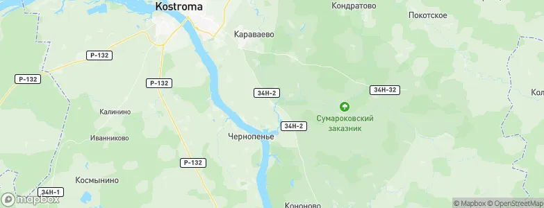 Bol’shoye Andreykovo, Russia Map
