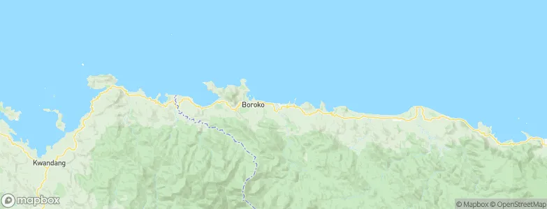 Bolangitang, Indonesia Map