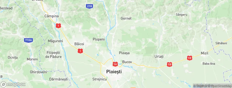 Boldeşti-Scăeni, Romania Map