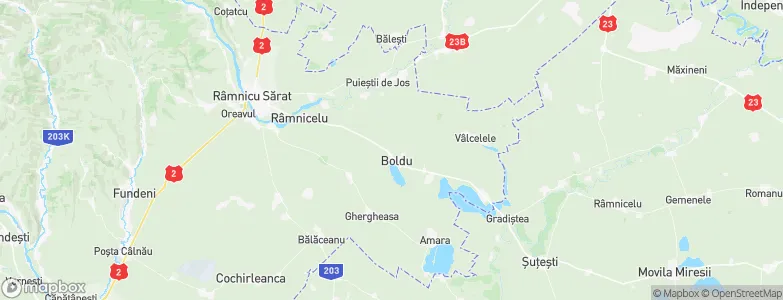 Boldu, Romania Map