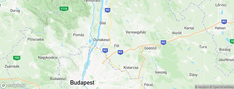 Bolgártelep, Hungary Map