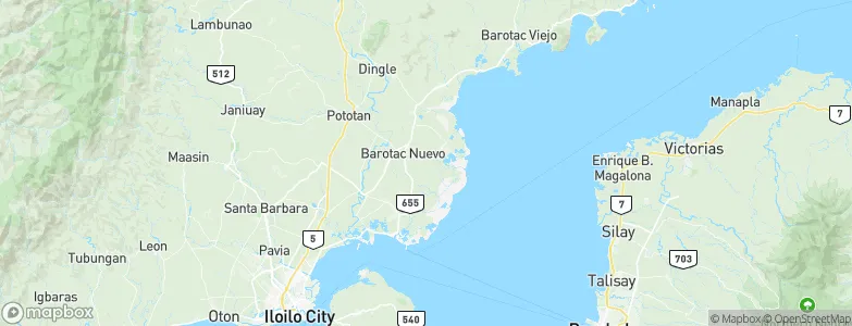 Bolilao, Philippines Map