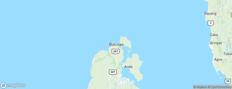 Bolinao, Philippines Map