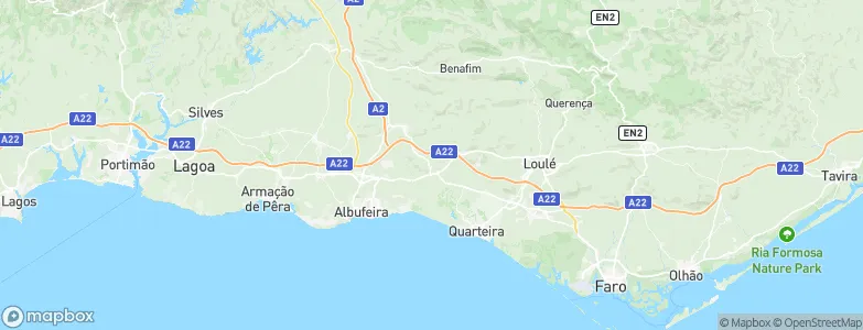 Boliqueime, Portugal Map