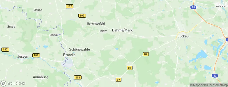 Bollensdorf, Germany Map