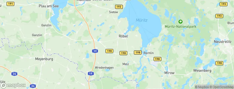 Bollewick, Germany Map