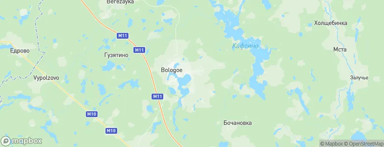 Bologoye, Russia Map