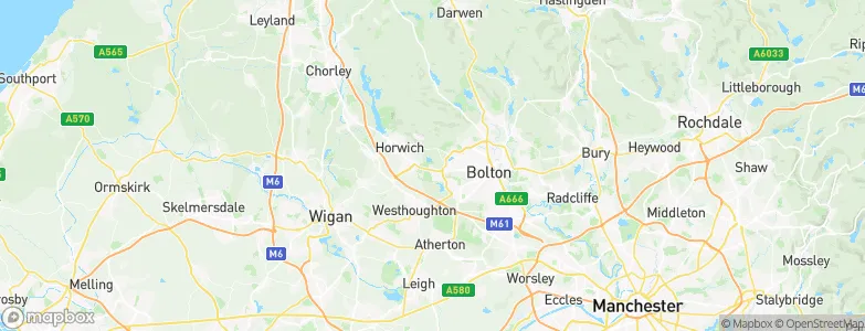 Bolton, United Kingdom Map