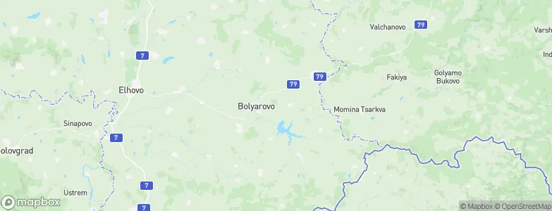 Bolyarovo, Bulgaria Map
