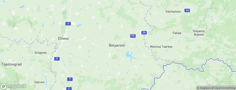 Bolyarovo, Bulgaria Map