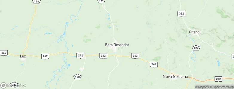 Bom Despacho, Brazil Map