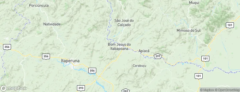 Bom Jesus do Norte, Brazil Map