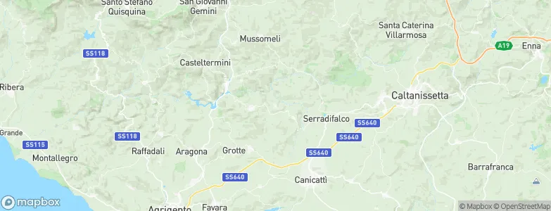 Bompensiere, Italy Map
