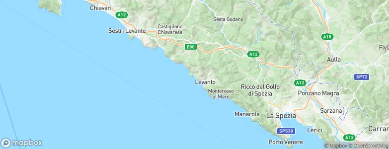 Bonassola, Italy Map