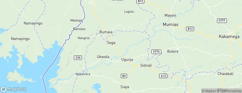 Bondo, Kenya Map