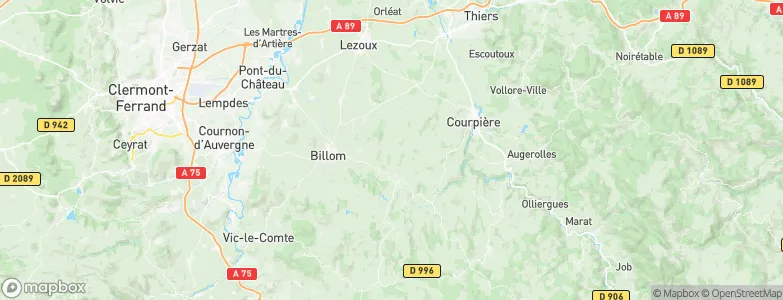 Bongheat, France Map