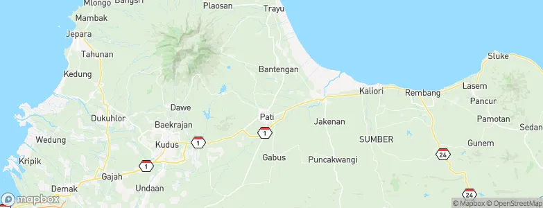 Bongsri, Indonesia Map