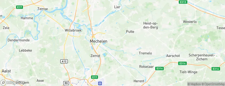 Bonheiden, Belgium Map