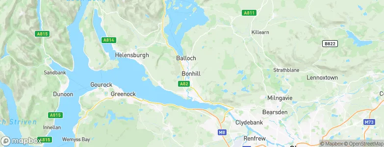 Bonhill, United Kingdom Map