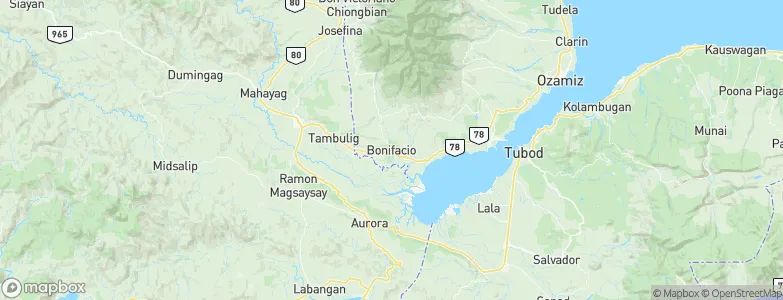 Bonifacio, Philippines Map