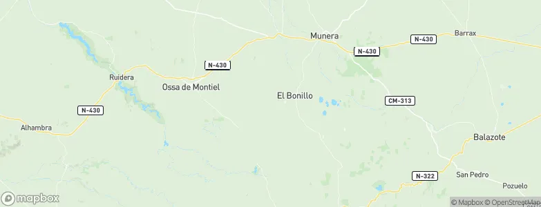 Bonillo, El, Spain Map