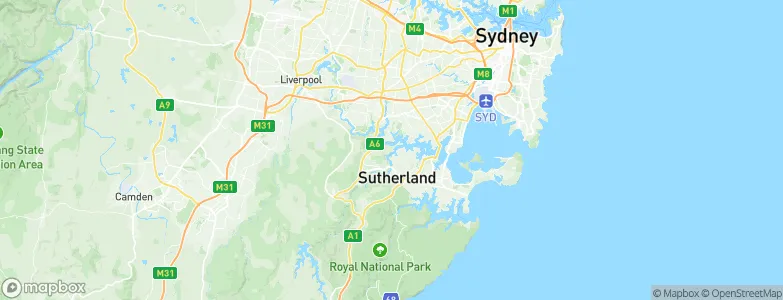 Bonnet Bay, Australia Map