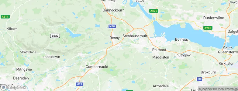 Bonnybridge, United Kingdom Map