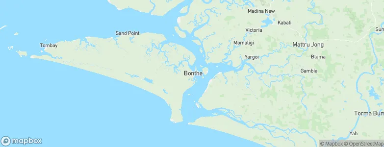 Bonthe, Sierra Leone Map