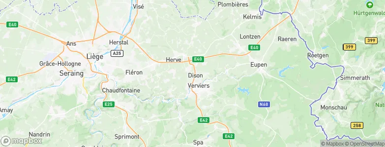 Bonvoisin, Belgium Map