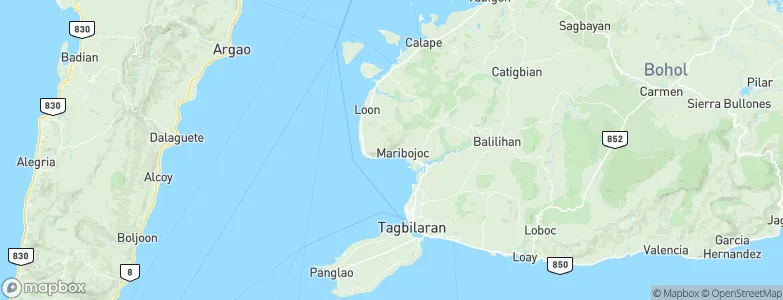 Bood, Philippines Map