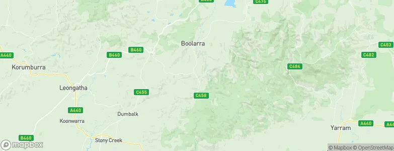 Boolarra South, Australia Map