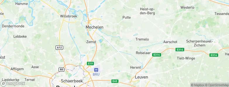 Boortmeerbeek, Belgium Map