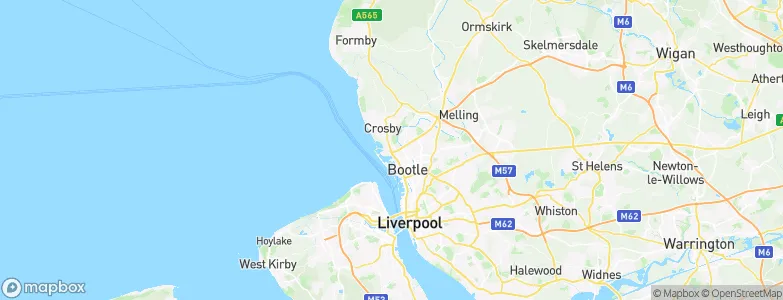 Bootle, United Kingdom Map
