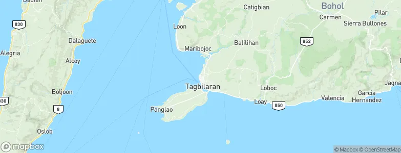 Booy, Philippines Map