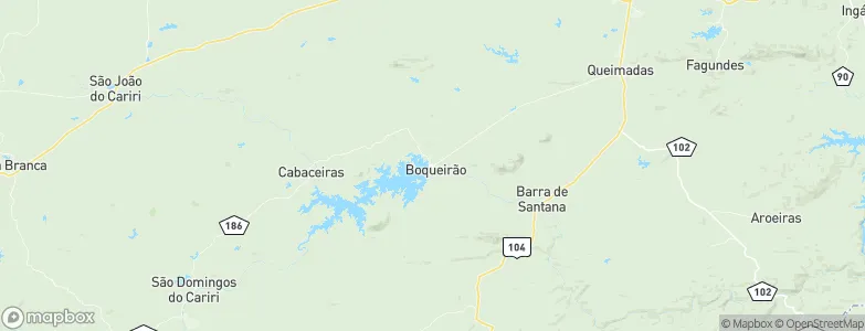 Boqueirão, Brazil Map