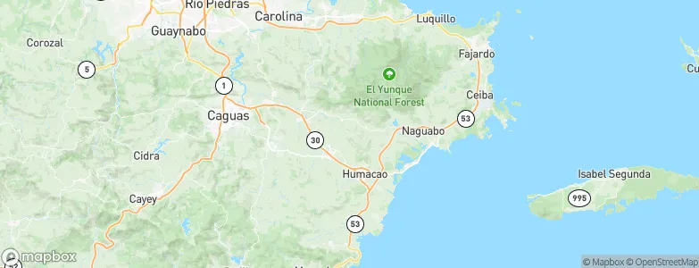 Boqueron, Puerto Rico Map