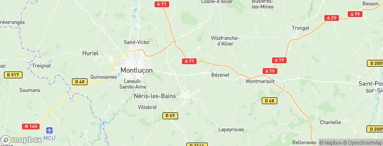 Bord, France Map