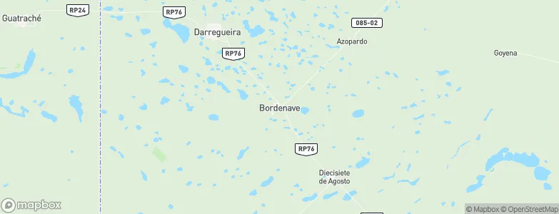 Bordenave, Argentina Map