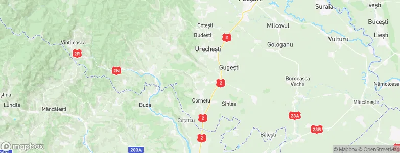 Bordeşti, Romania Map