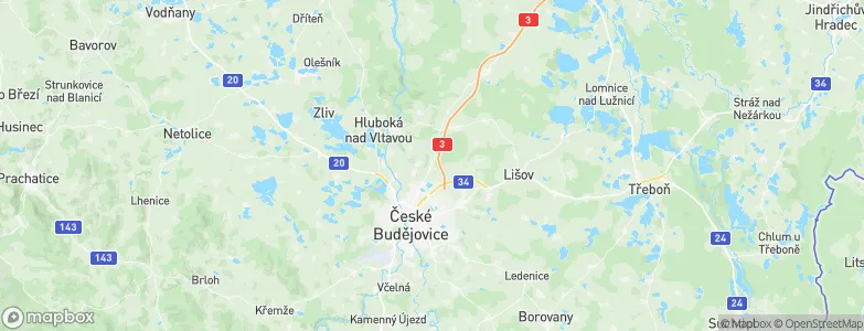 Borek, Czechia Map