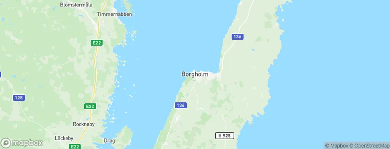 Borgholm, Sweden Map